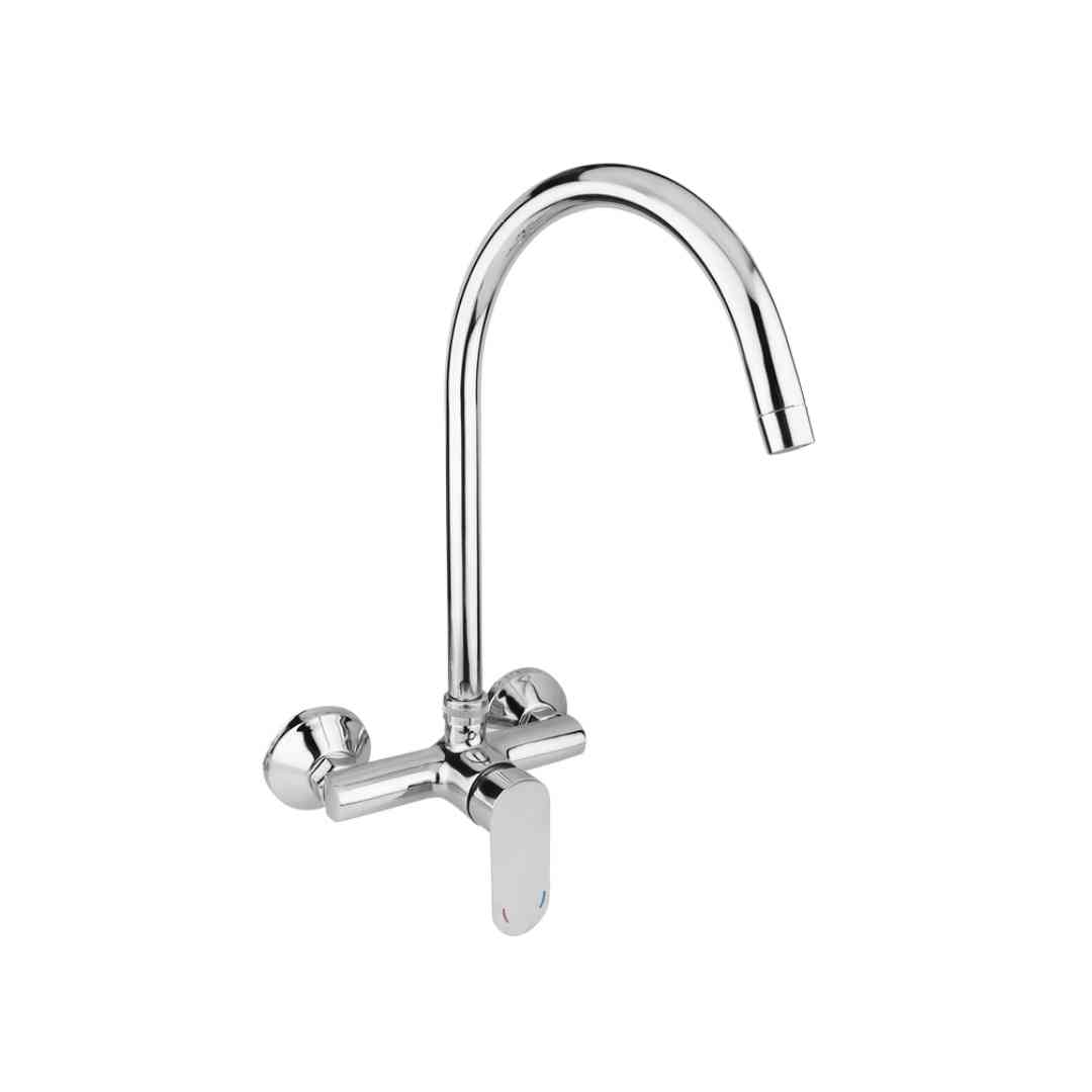 single liver sink mixer wall mounted