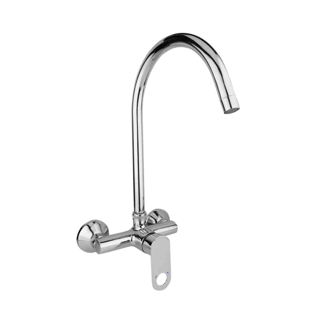 single liver sink mixer wall mounted