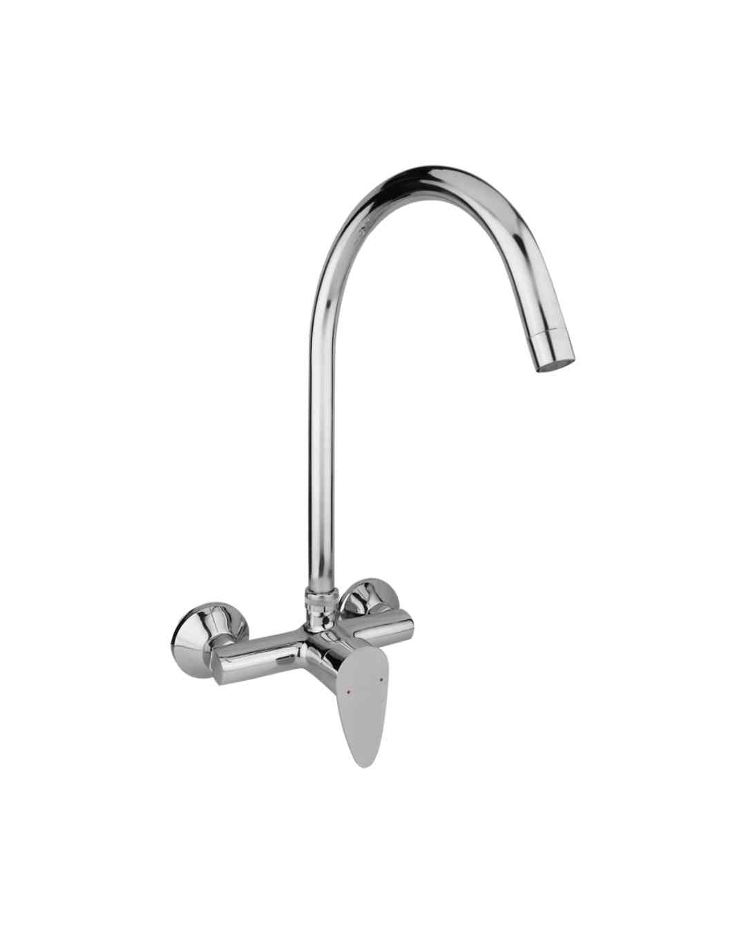 single liver sink mixer wall mounted
