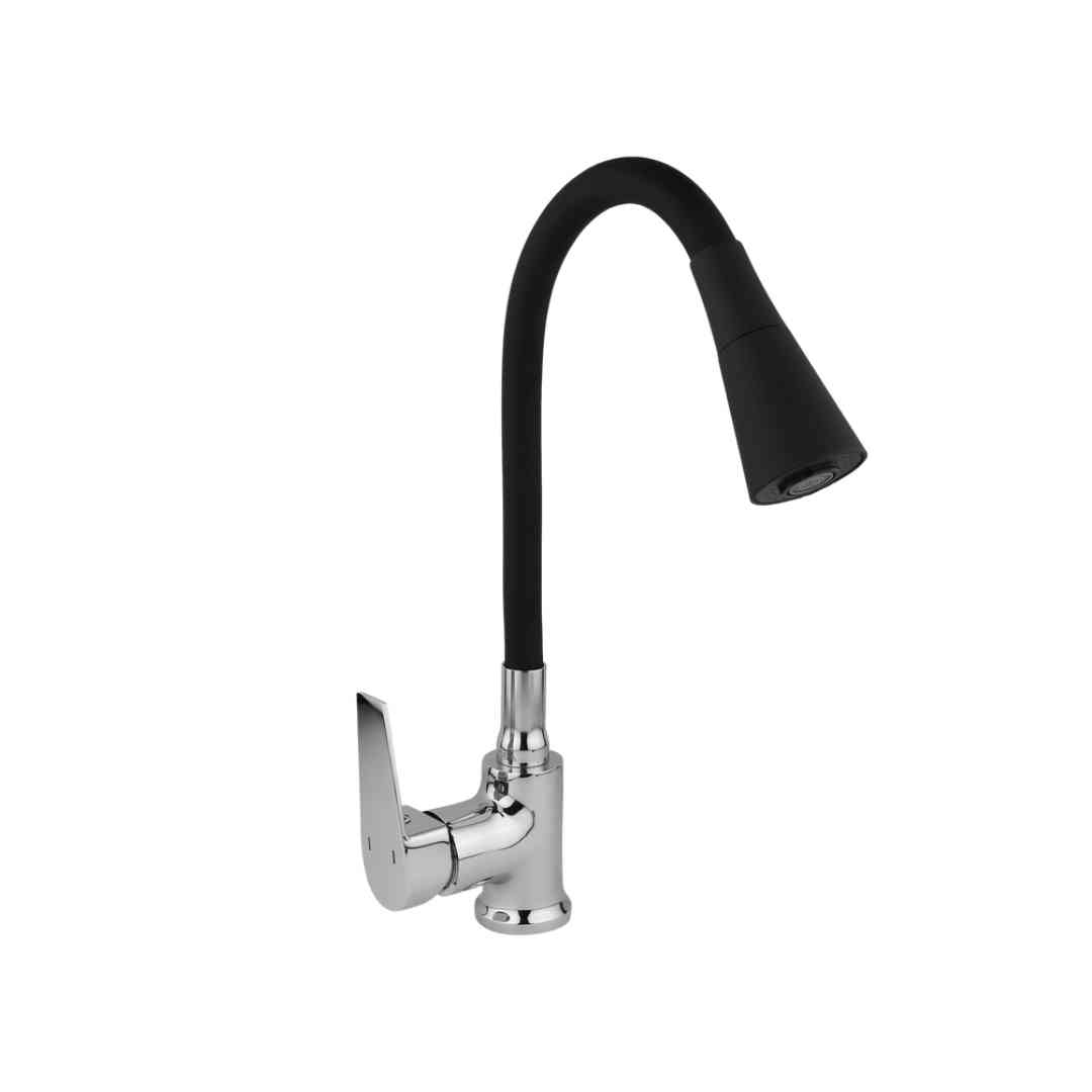 single liver swan neck mixer flexible dual flow