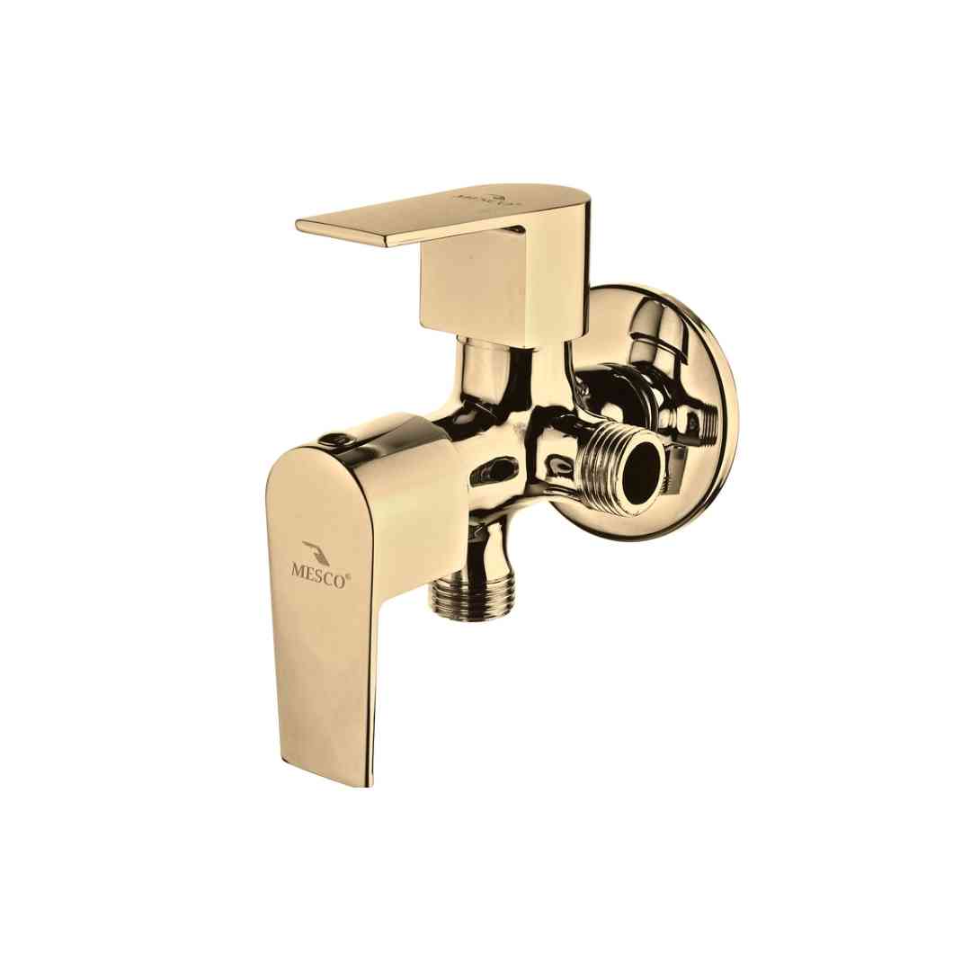 two in one angle cock