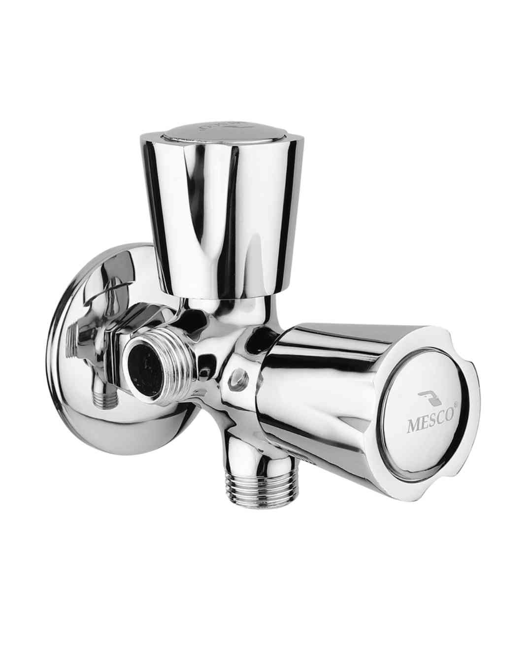 two in one angle cock