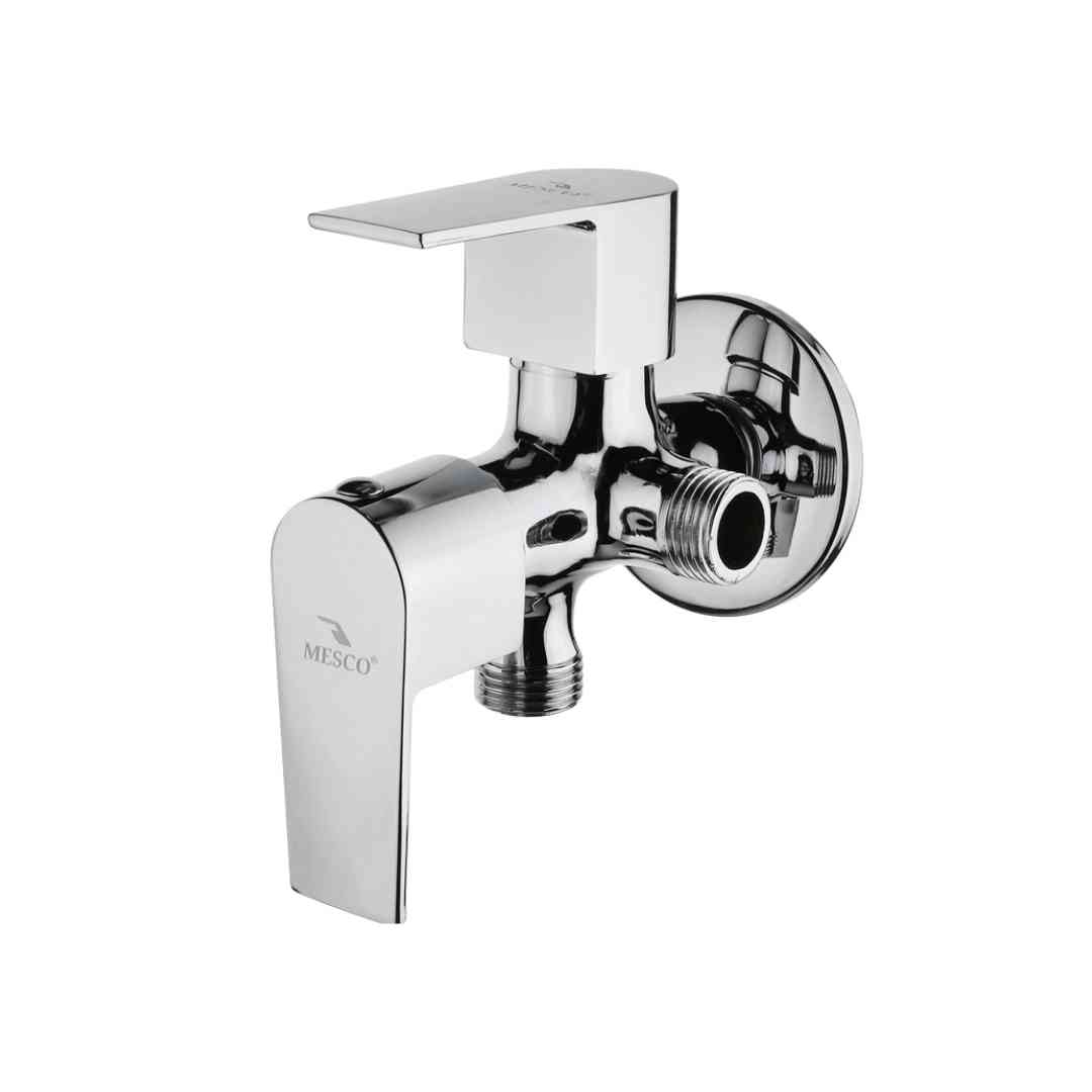 two in one angle cock