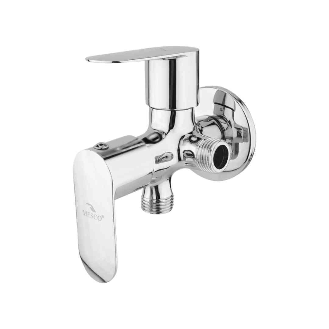 two in one angle cock