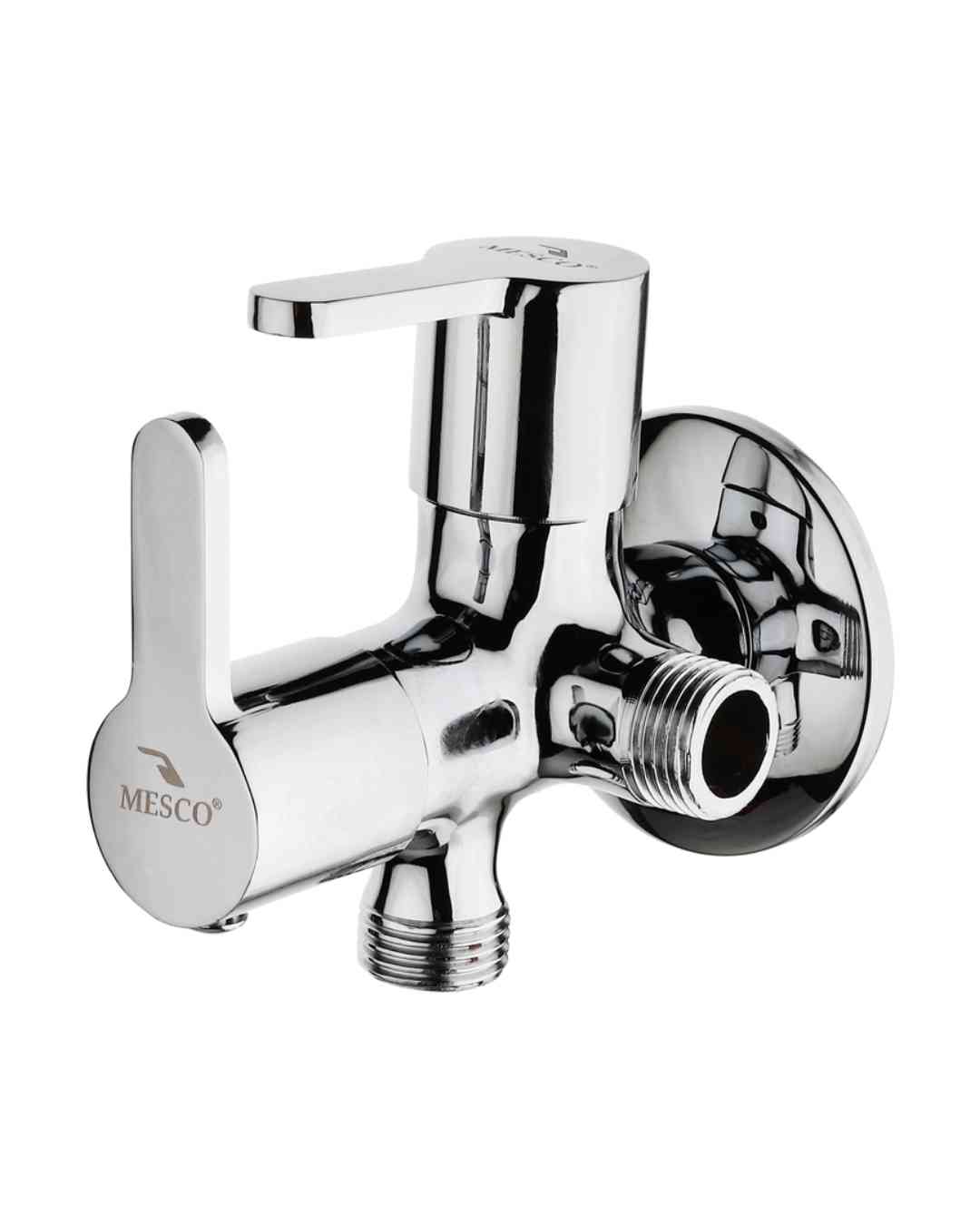 two in one angle cock