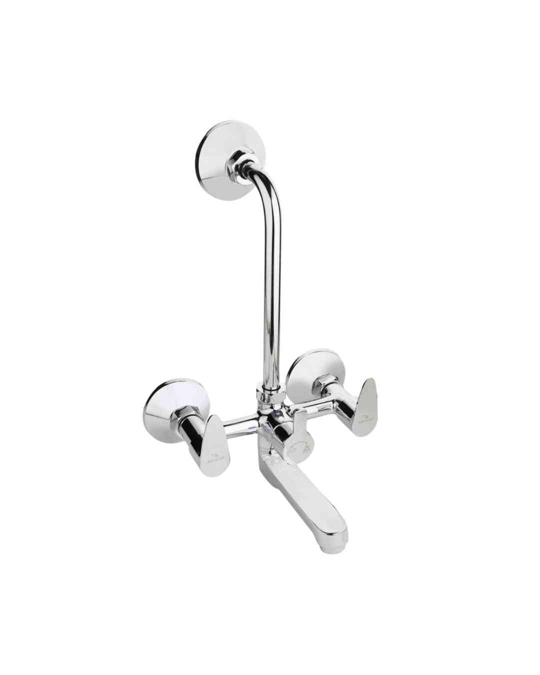 wall mixer with l' bend