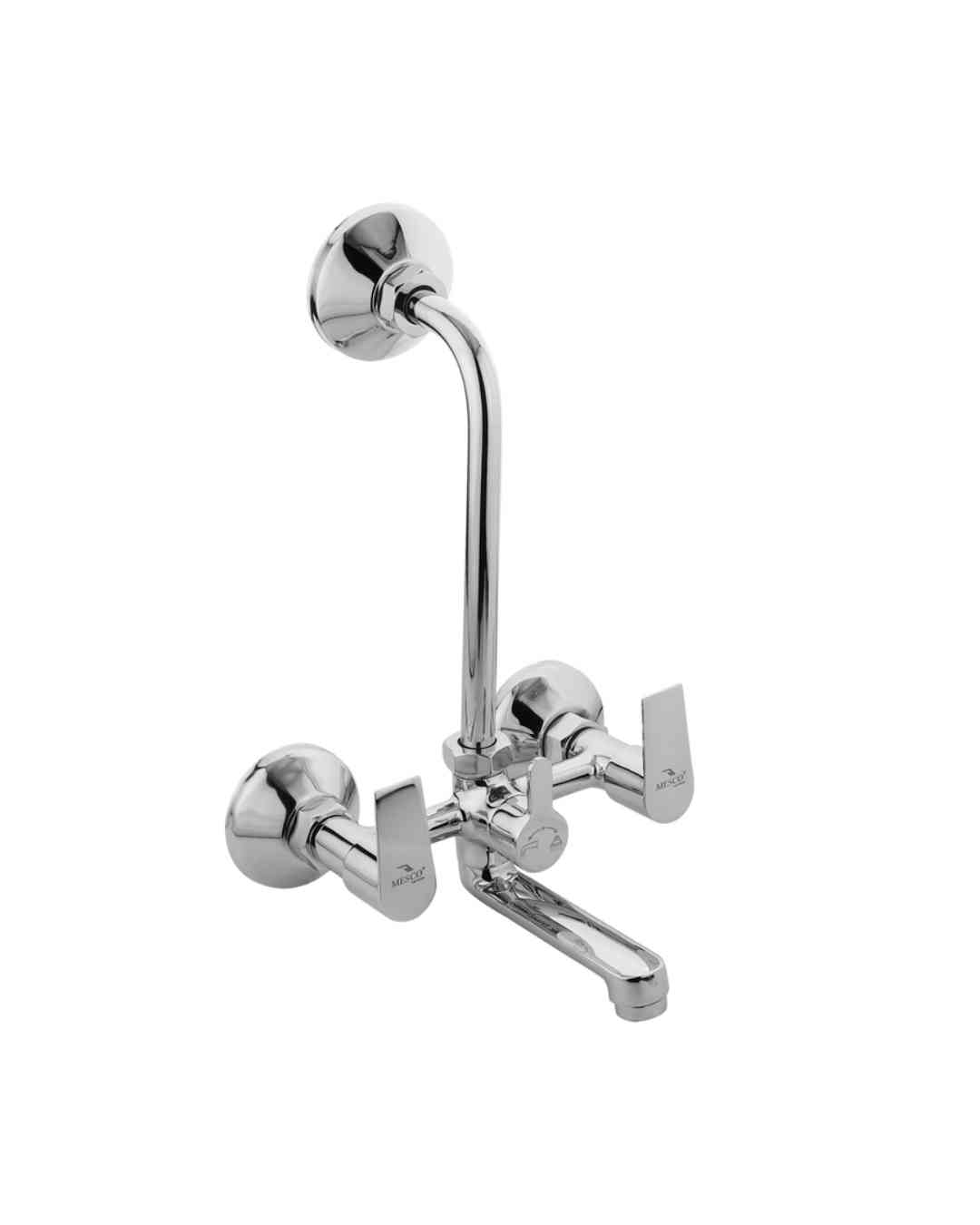 wall mixer with l' bend
