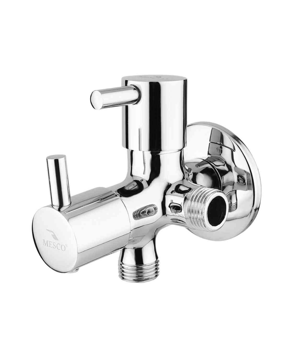 two in one angle cock